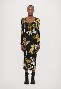 Versace Jeans Couture Džersio suknelė - black/gold