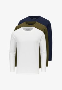 Niet geselecteerd, navy white dark olive