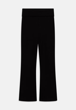 Lindex TROUSERS FLARES YOGA - Παντελόνι - black