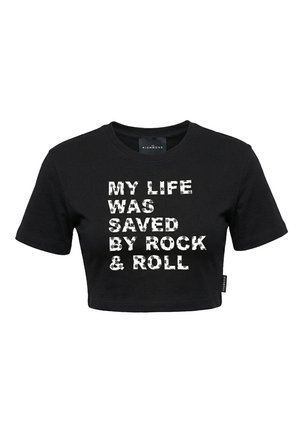 John Richmond, T-SHIRT BAMBINA - T-shirt con stampa - nero