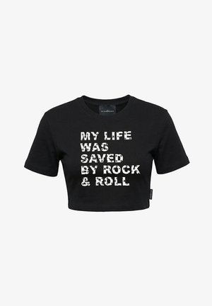 John Richmond, T-SHIRT BAMBINA - T-shirt con stampa - nero