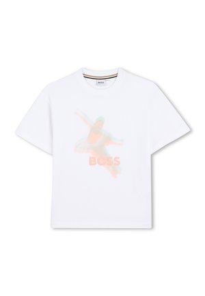 KURZÄRMELIGES  - T-shirt imprimé - blanc