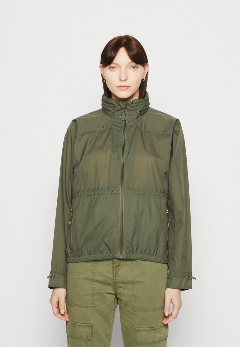 Hunter ORIGINAL WOMENS TRAVEL JACKET Summer jacket lichen green