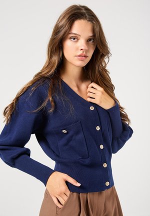 ITS NOT HARD FOR ME - Cardigan - blue