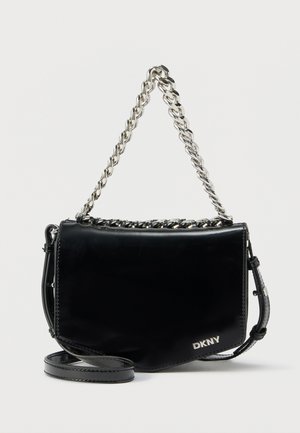 RIONA - Handbag - black/silver-coloured