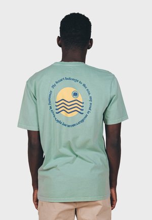 SUNSET - T-Shirt print - light green