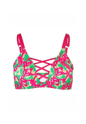 BECO the world of aquasports, BIKINI-TOP HAWAII BREEZE - Haut de bikini - pink-grün