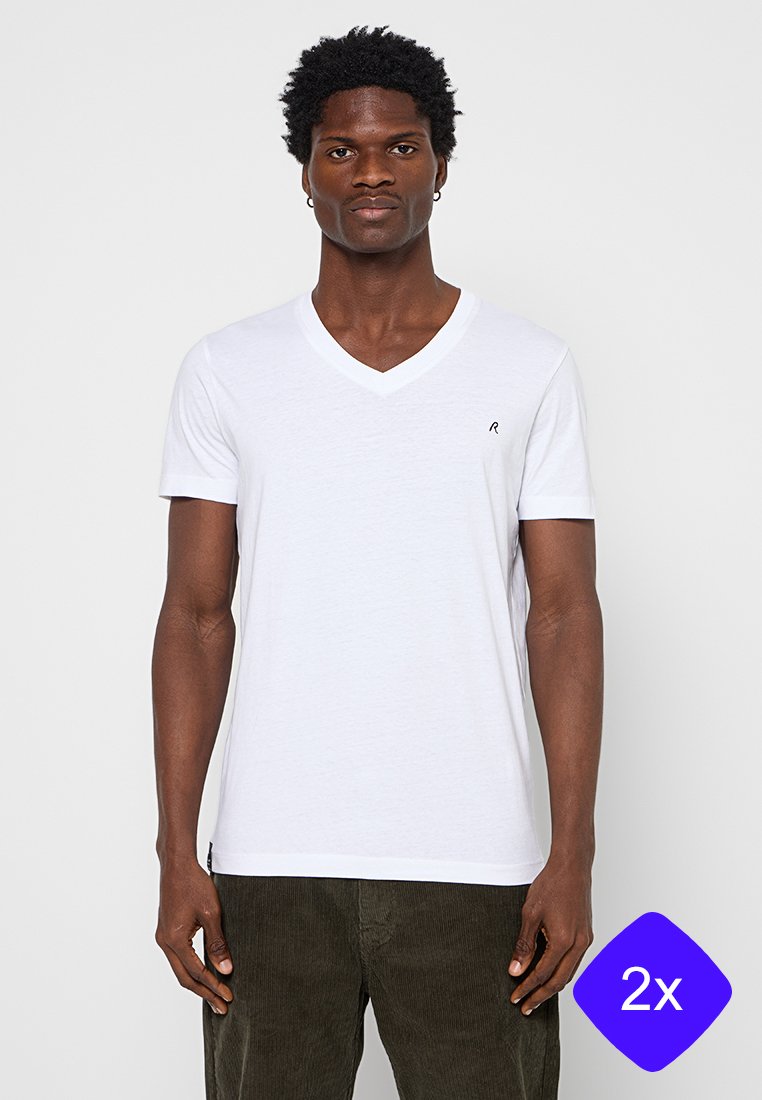 Replay T-shirt basic wit