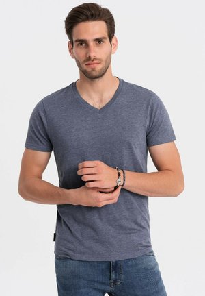 Ombre T-shirt - bas - blue melange