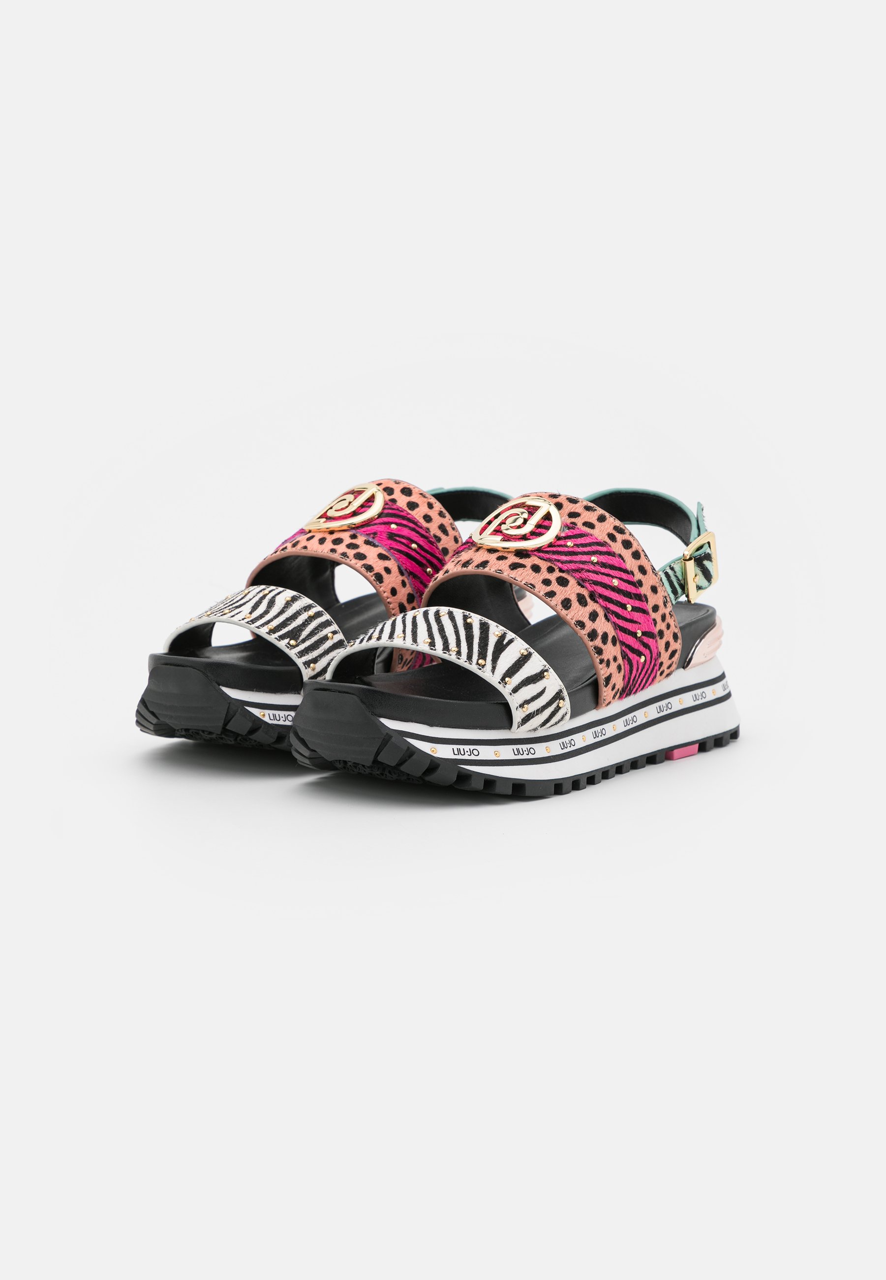 Liu Jo Jeans MAXI - Sandalias con plataforma - multicolor - Zalando.es