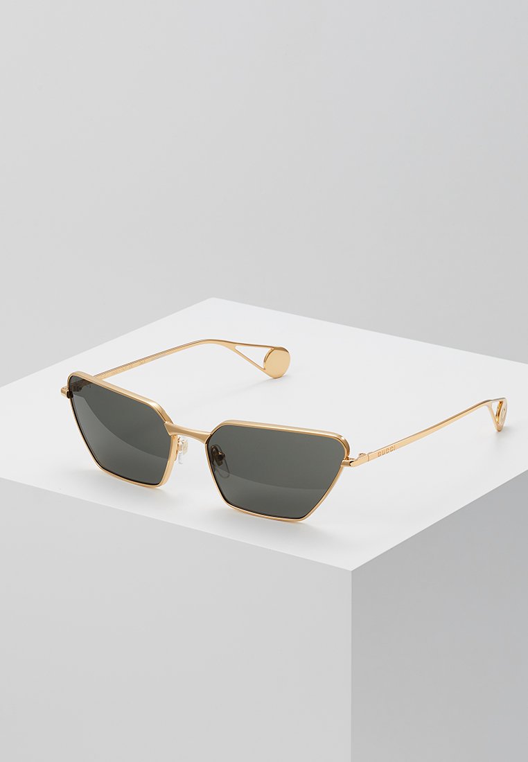 Gucci Occhiali da sole - gold-coloured/grey/dorato - Zalando