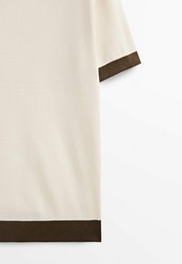 Massimo Dutti T-shirt basique - beige