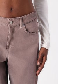 JJXX JXTOKYO WIDE - Široke hlačnice - seal brown