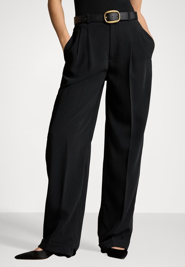 PLEATED STRAIGHT LEG TROUSER - Trousers