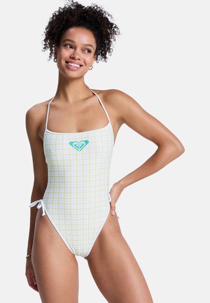 Roxy THE SWELL REVO ONE PIECE HL - Costum de baie - cloud dancer swell plaid