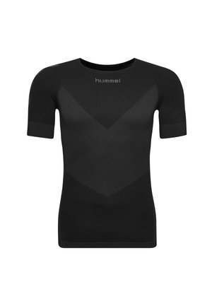 FIRST SEAMLESS  - T-skjorte til trening - black