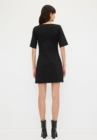 adL SQUARE NECK SHORT SLEEVE - Tubino - black
