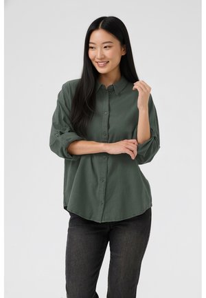 Kaffe Blus - balsam green