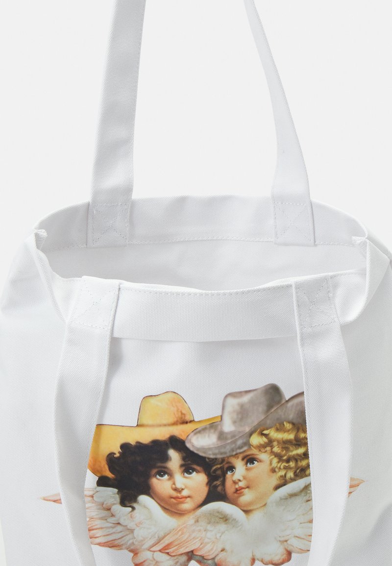 Damen Handtaschen | Fiorucci COWBOY ANGELS TOTE BAG Shopping Bag white/weiß - EZ50519 Damen Handtaschen | Fiorucci COWBOY ANGELS TOTE BAG Shopping Bag white/weiß - EZ50519