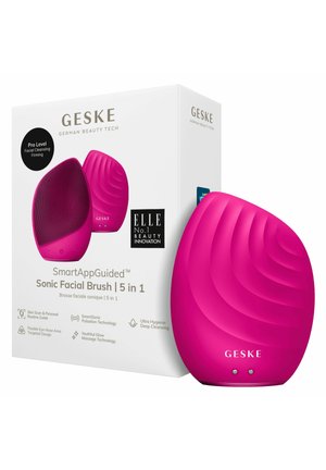 SONIC FACIAL BRUSH | 5 IN 1 - Skincare tool - magenta