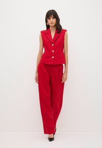 adL PEPLUM - Bodywarmer - red