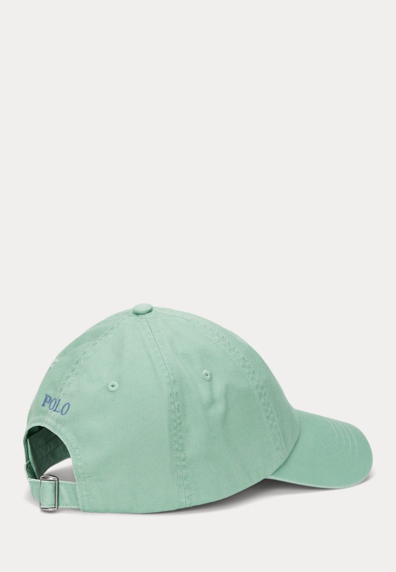 Polo Ralph Lauren Mint Green one size fits all adjustable iconic ball cap EUC Polo Ralph Lauren icon logo twill baseball cap in light  main image 2