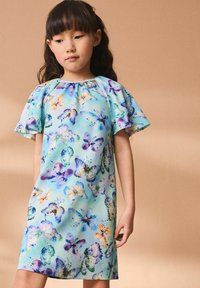 Next REGULAR FIT - Nappali ruha - purple blue  print