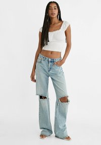 Stradivarius Top - white