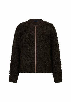 Red button RB BOMBERK - Fleecejas - dark brown