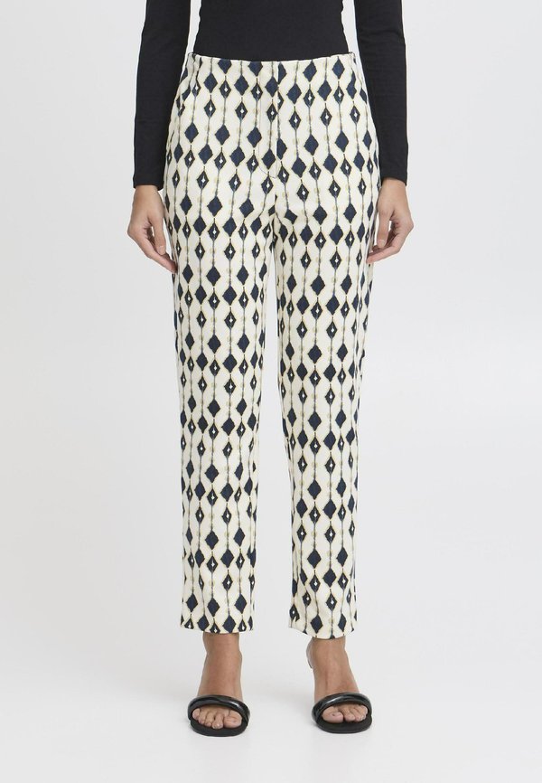IHKATE - Trousers - total eclipse ikat aop