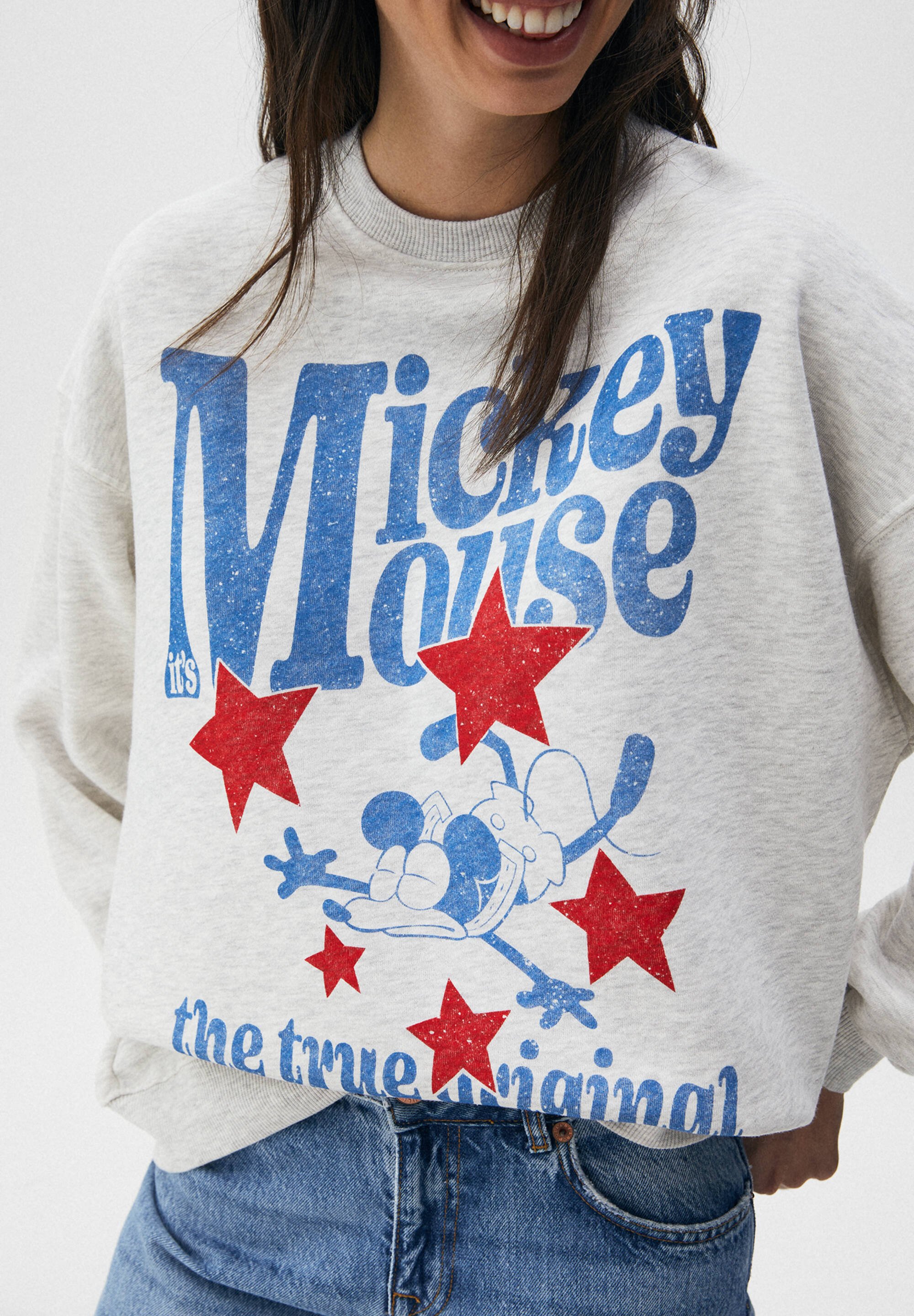 PULL\u0026BEAR MICKEY MOUSE - Sweatshirt 