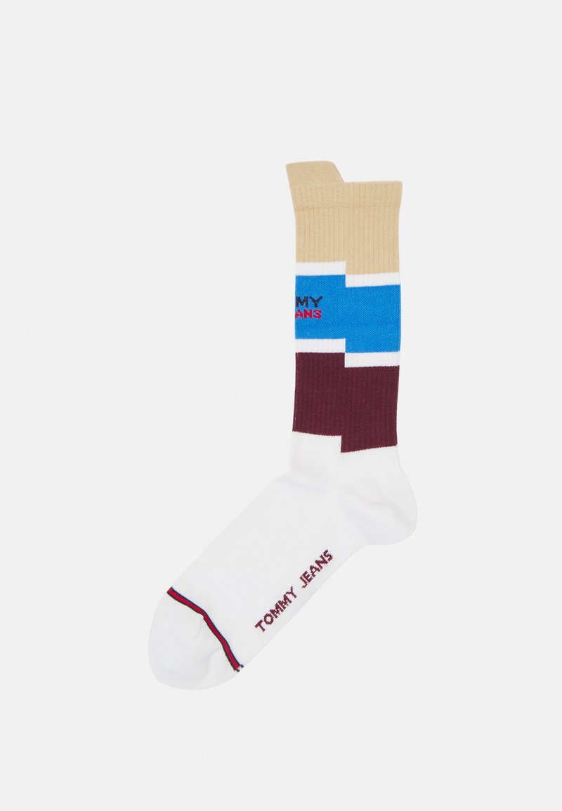 Tommy Jeans SOCK DISRUPTED Socks white/blue/white Zalando.co.uk