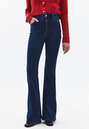 FALL - Džíny Slim Fit - dark blue denim