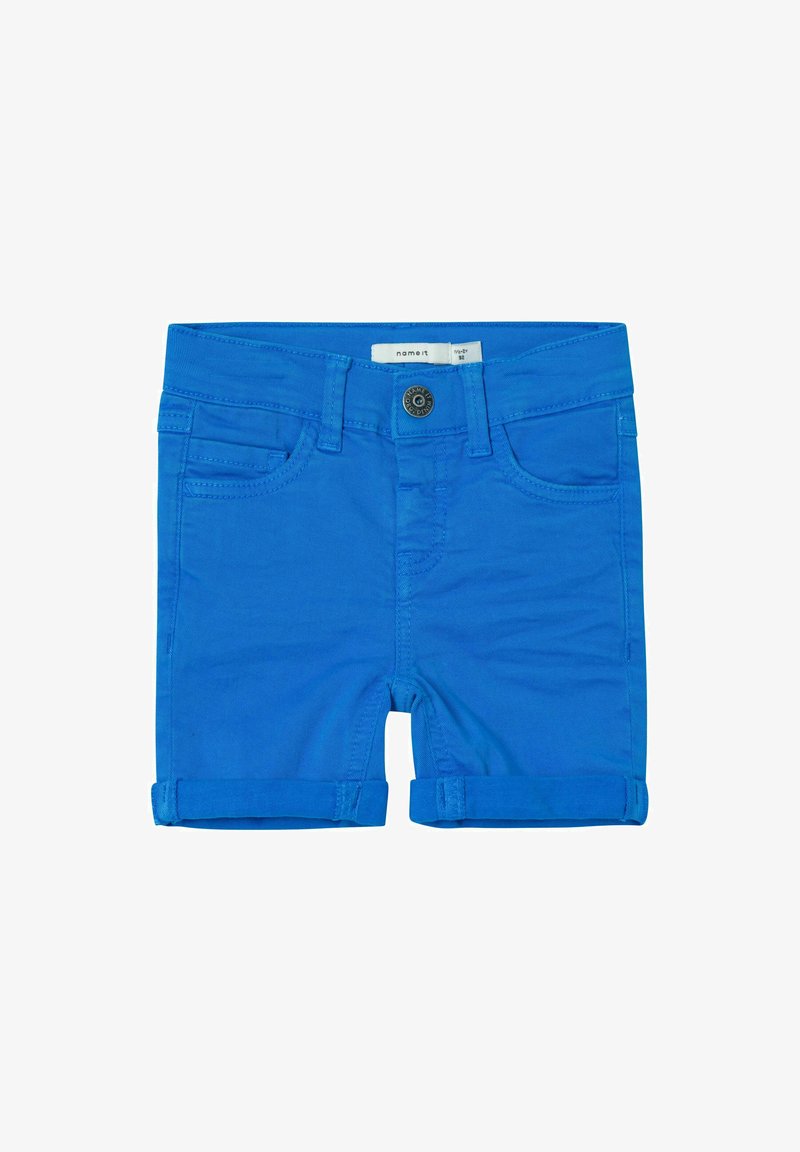 Name it SLIM FIT - Shorts - electric blue lemonade