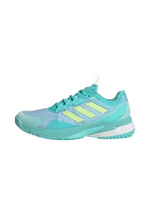 CRAZYFLIGHT 6 - Volleyball shoes - flash aqua/hi res yellow/cloud white