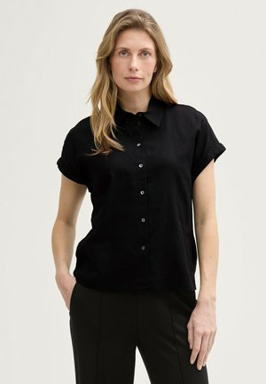 TOM TAILOR Hemdbluse - deep black