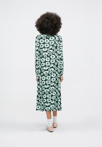 Marimekko CAVEA TUMMA - Džersio suknelė - dark green/turquoise/black