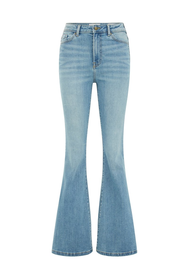 WE Fashion BLUE RIDGE - Jeans Bootcut - blue/blå - Zalando.dk
