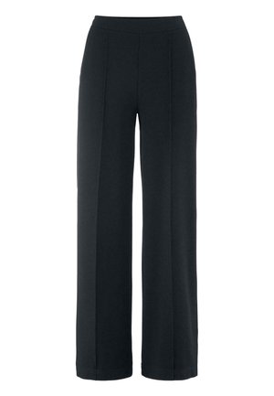 RELAXED WIDE LEG  - Stoffhose - schwarz