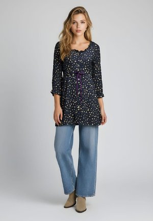 CON CUELLO REDONDO - Túnica - azul