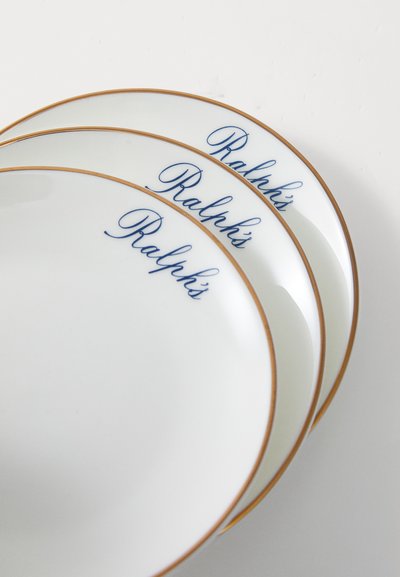 Ralph Lauren RALPH'S PARIS CANAPE 4PACK - Talíř - navy