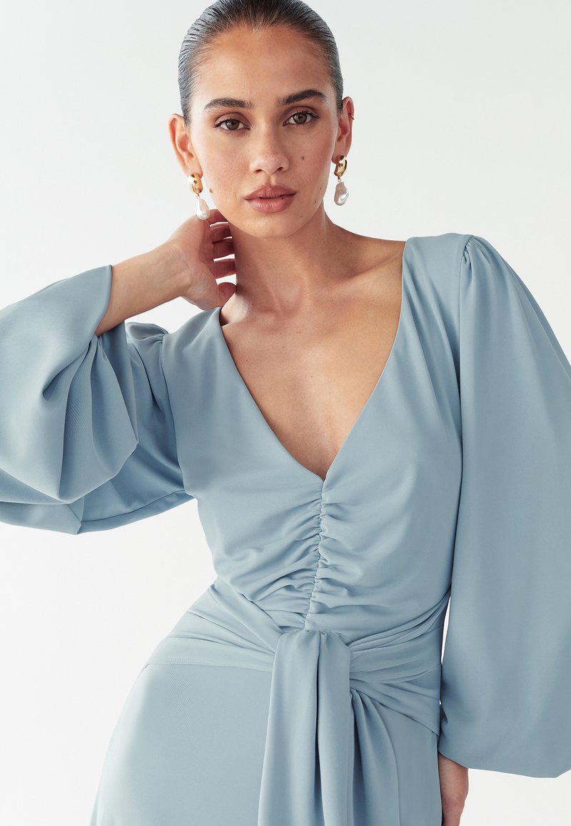 WILLA GWEN - Day dress - dusty blue/blue