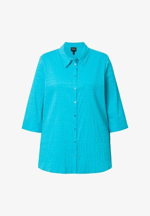 Ulla Popken GROSSE GRÖSSEN BUBBLE - Skjortebluser - deep aqua