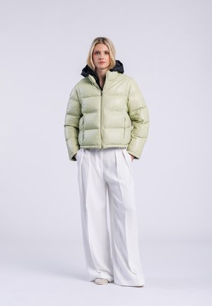Freaky Nation CUTE STORY - Giacca di pelle - celestial yellow