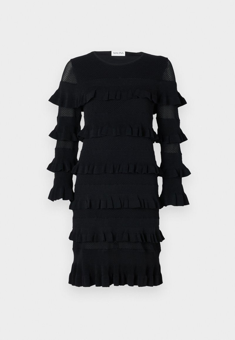 Malina Gebreide jurk zwart Malina Gebreide jurk zwart