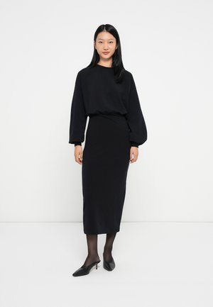 VILIAN - Jerseykleid - black