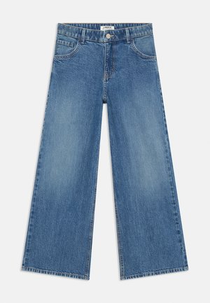 VEGA TROUSERS - Vaqueros a campana - denim blue