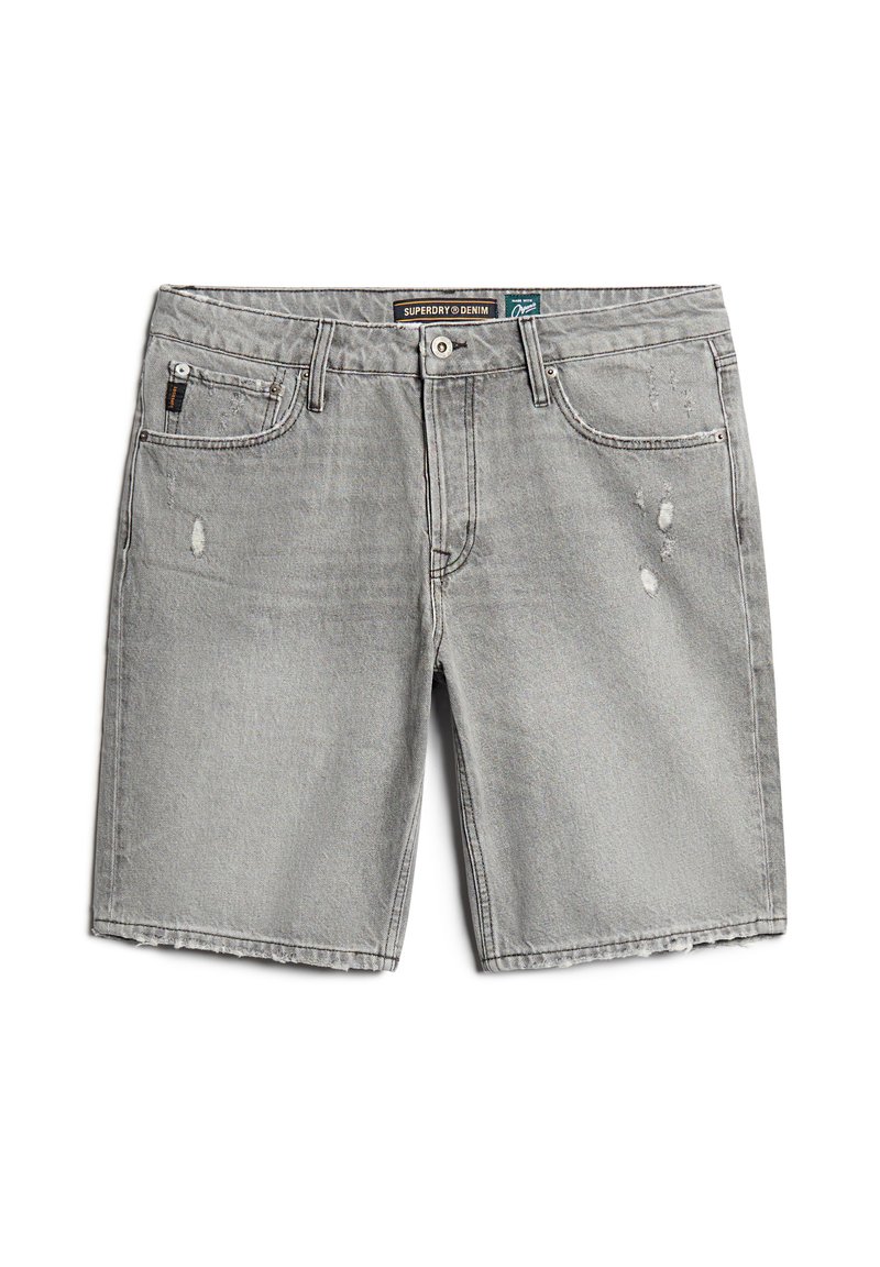Superdry & Co Jeansshort donkergrijs