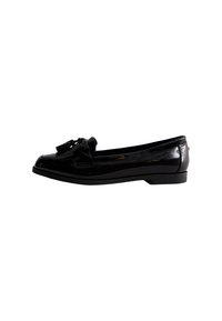 TASSEL TRIM COMFORT LOAFERS - Slip-ins - black