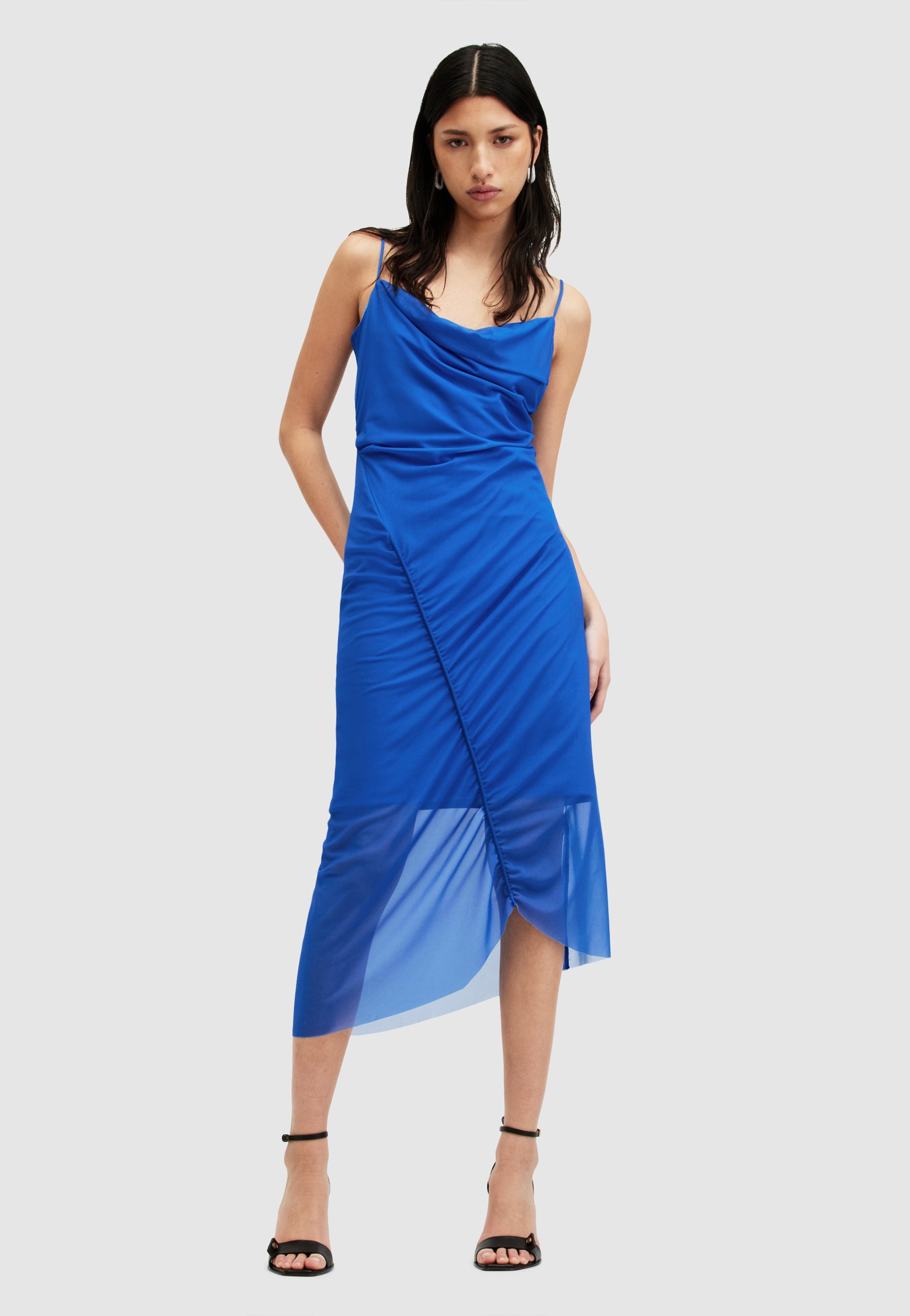 AllSaints ULLA - Cocktail dress / Party dress - electric blue/blue -  Zalando.ie